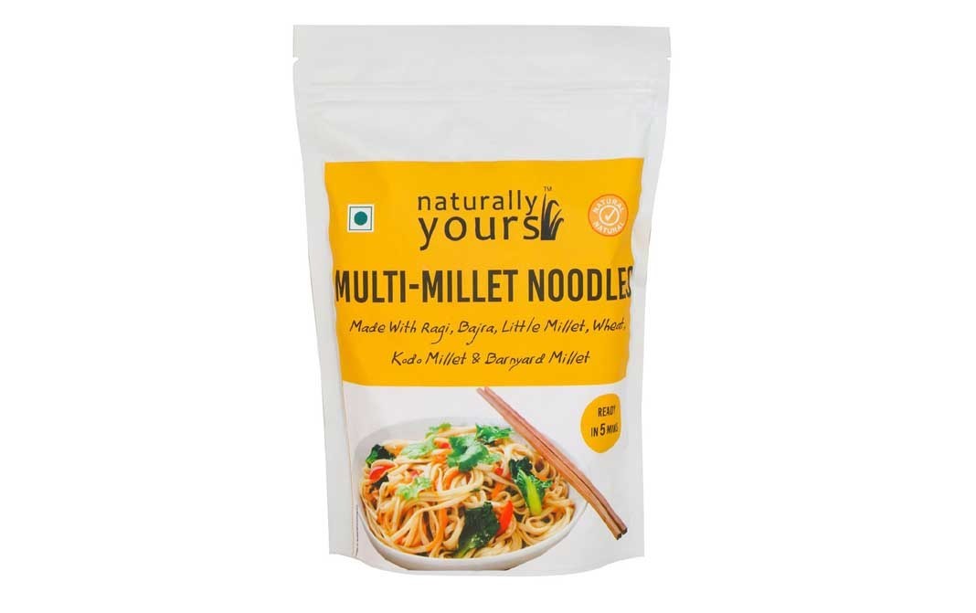 Naturally yours Multi-Millet Noodles    Pack  180 grams